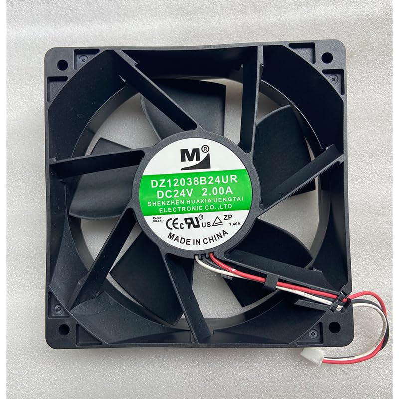 Amazon.co.jp: 12CM DZ12038B24UR 24V 2.00A 12038 3-wire