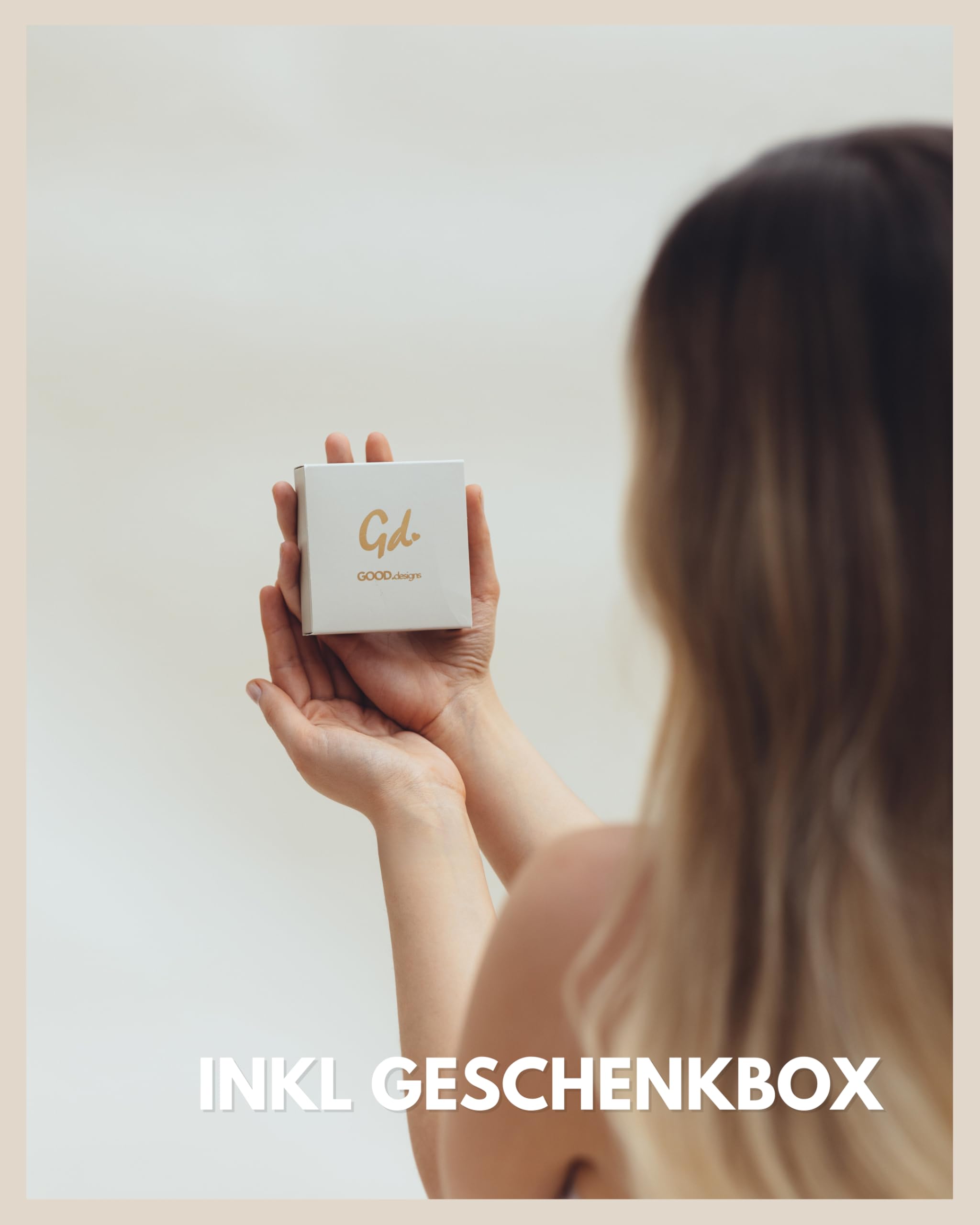 GD GOOD.designs Schmucksets für Damen - Geschenkset inkl. Herz Armband, Halskette mit Herzanhänger, Ohrstecker in Herzform | Gold, Silber oder Rosegold