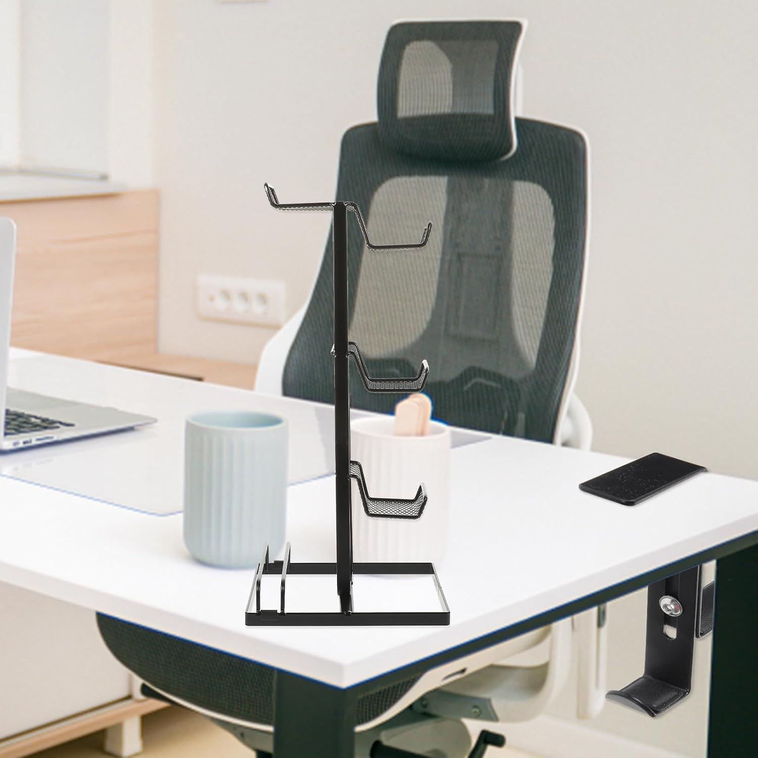 Gaming Headset Holder and Controller Stand, Multi Functional Plastic image 5
