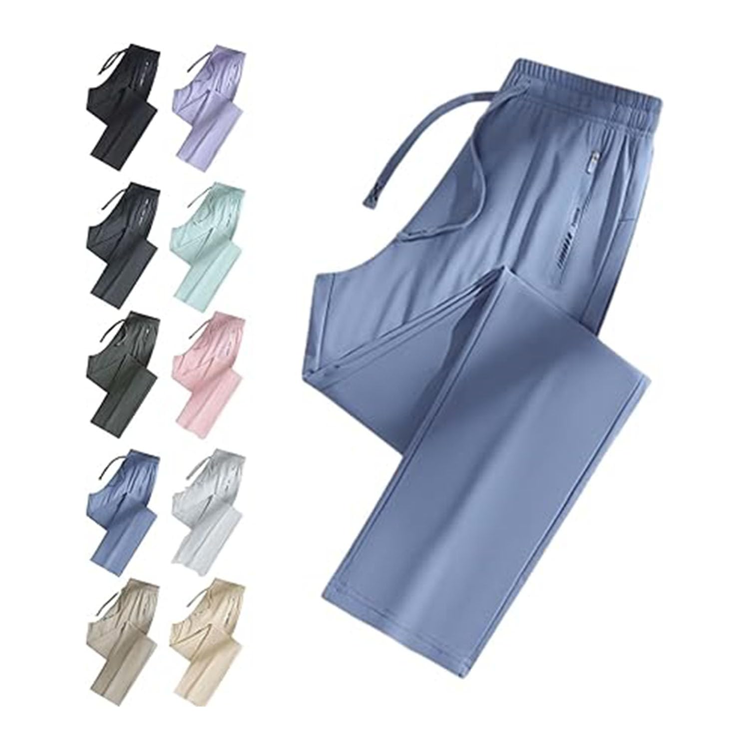 Beeswan Pants for Women Over 50 Womens Ultra Stretch Breathable Casual Pants