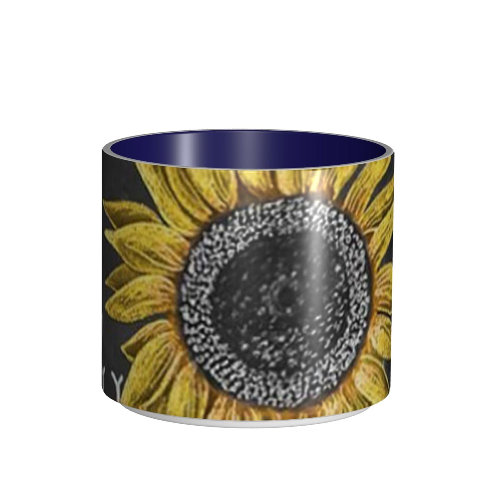 You are My Sunshine słonecznik drukowane kubki ceramiczne o dużej pojemności ceramiczny kubek do kawy