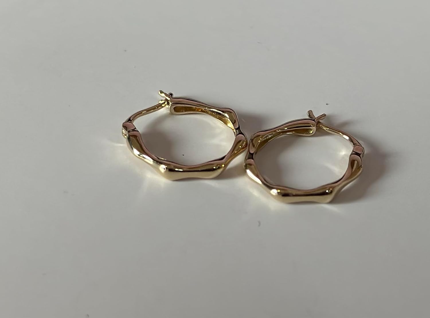 NONNYL gifts for Women Wife Gifts Anniversary, Real 14k Gold Hoop Earrings, Mothers Day Gifts for mom wife women fine Jewelry gifts, Birthday day gifts Christmas day gifts Valentine's Day for her