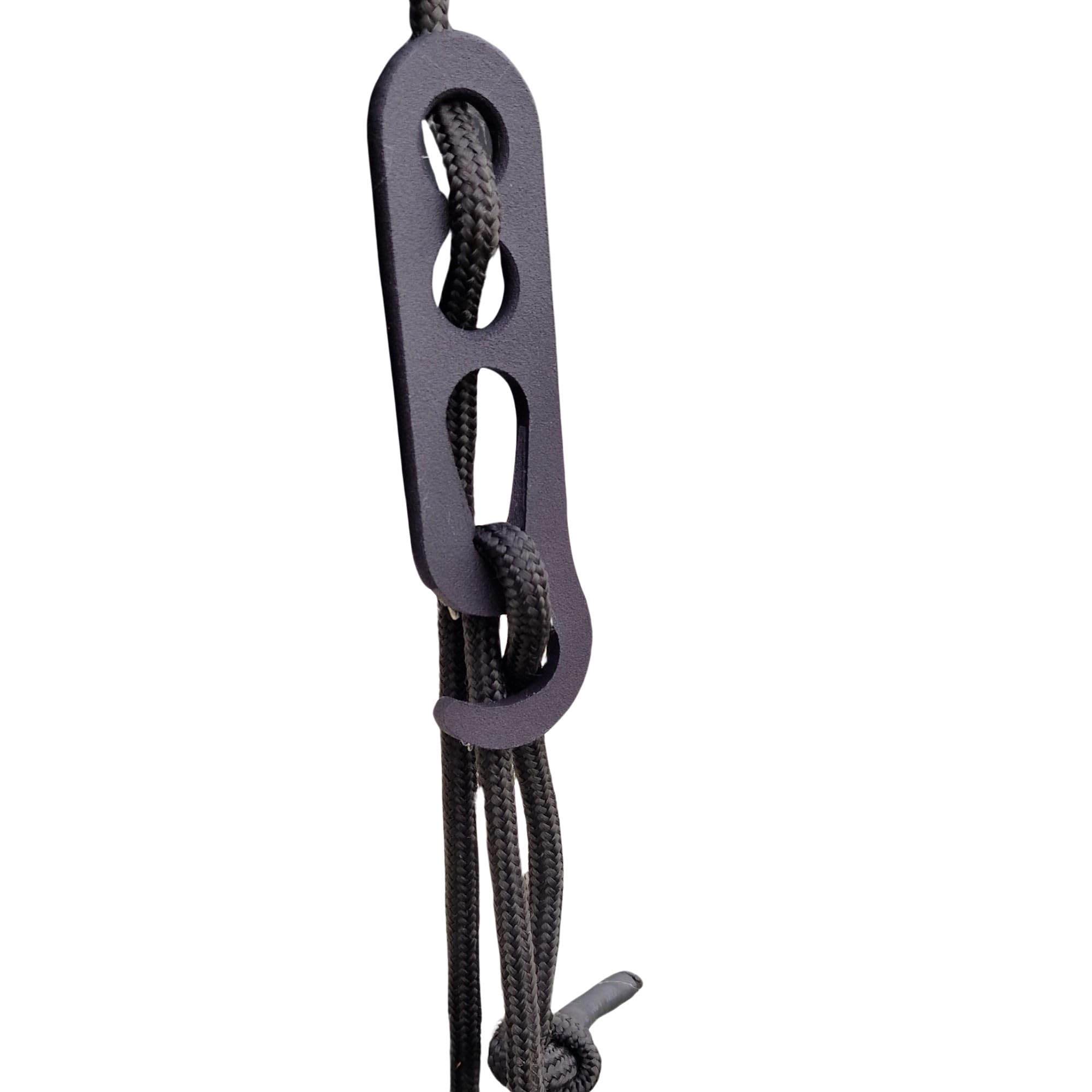 Callow Retail Fender Slider - Effortless Fender Height Adjustment | Organize Your Boat Deck | Durable Nylon | Fits Ropes up to 14mm | Space-Saving Design