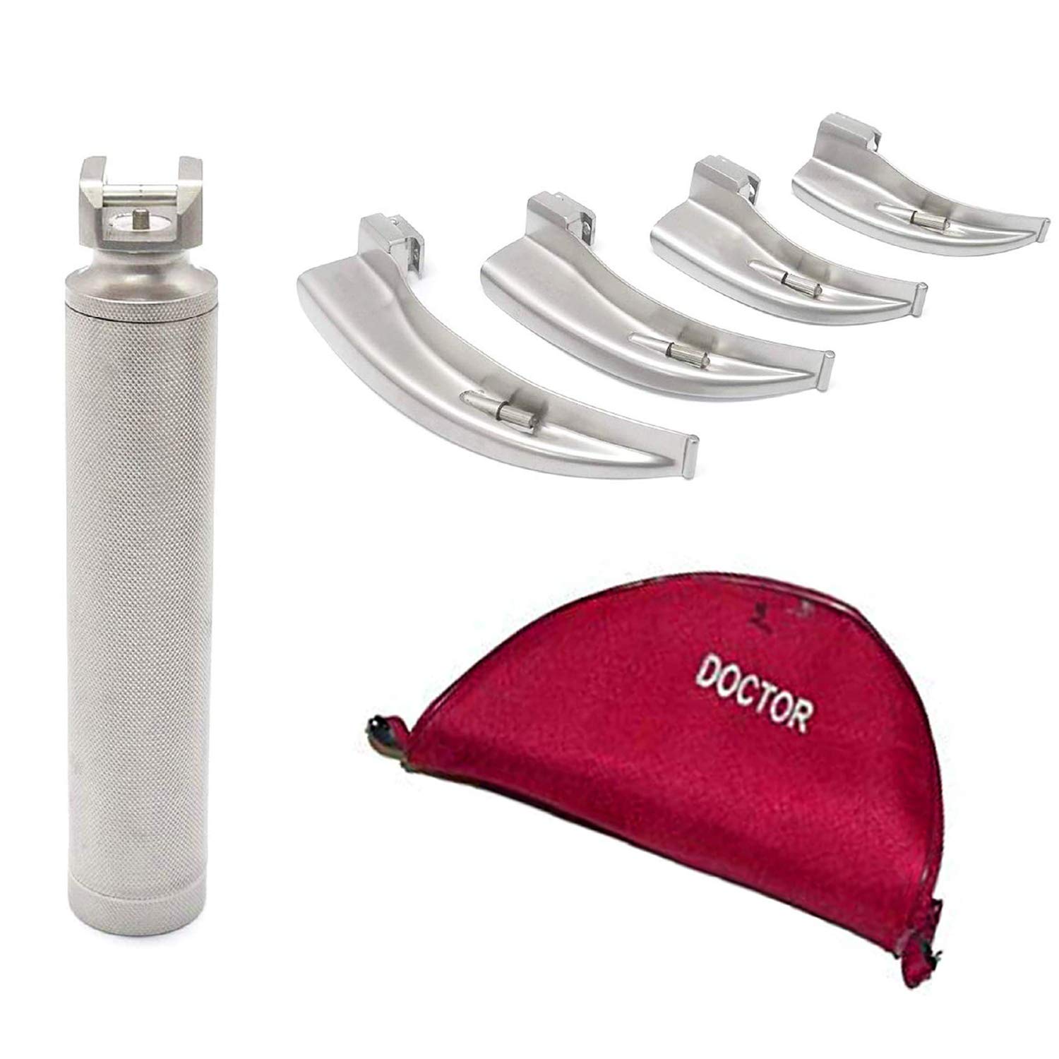 LED Laryngoscope Set, Adult Macintosh Type, Deluxe Quality Set of 4. (Blade Size: 1, 2, 3 and 4) (B082PYP1BP) Amazon Price History, Amazon Price Tracker