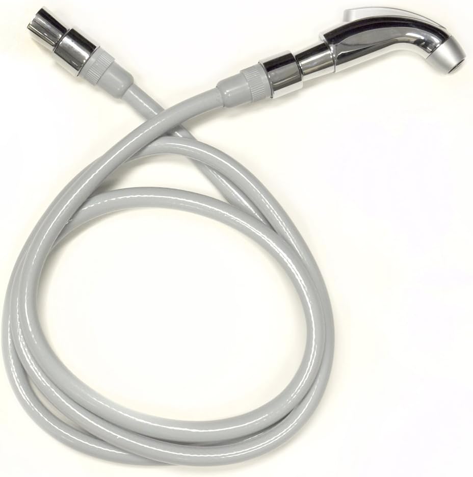 Danco 10074 Shower Blaster Cleaning System, 7' HOSE, Plastic, Chrome Plated, Gray