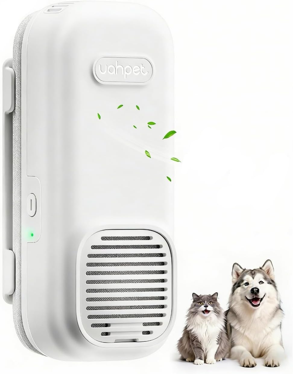 uahpet Cat Litter Deodorizer, No Ozone Air Purifier Plug in, Nano-Tech Cat Odor Eliminator for Litter Box, Filterless Odor Remover with 5ft Cord, Safe & Quiet Air Freshener for Pet Homes