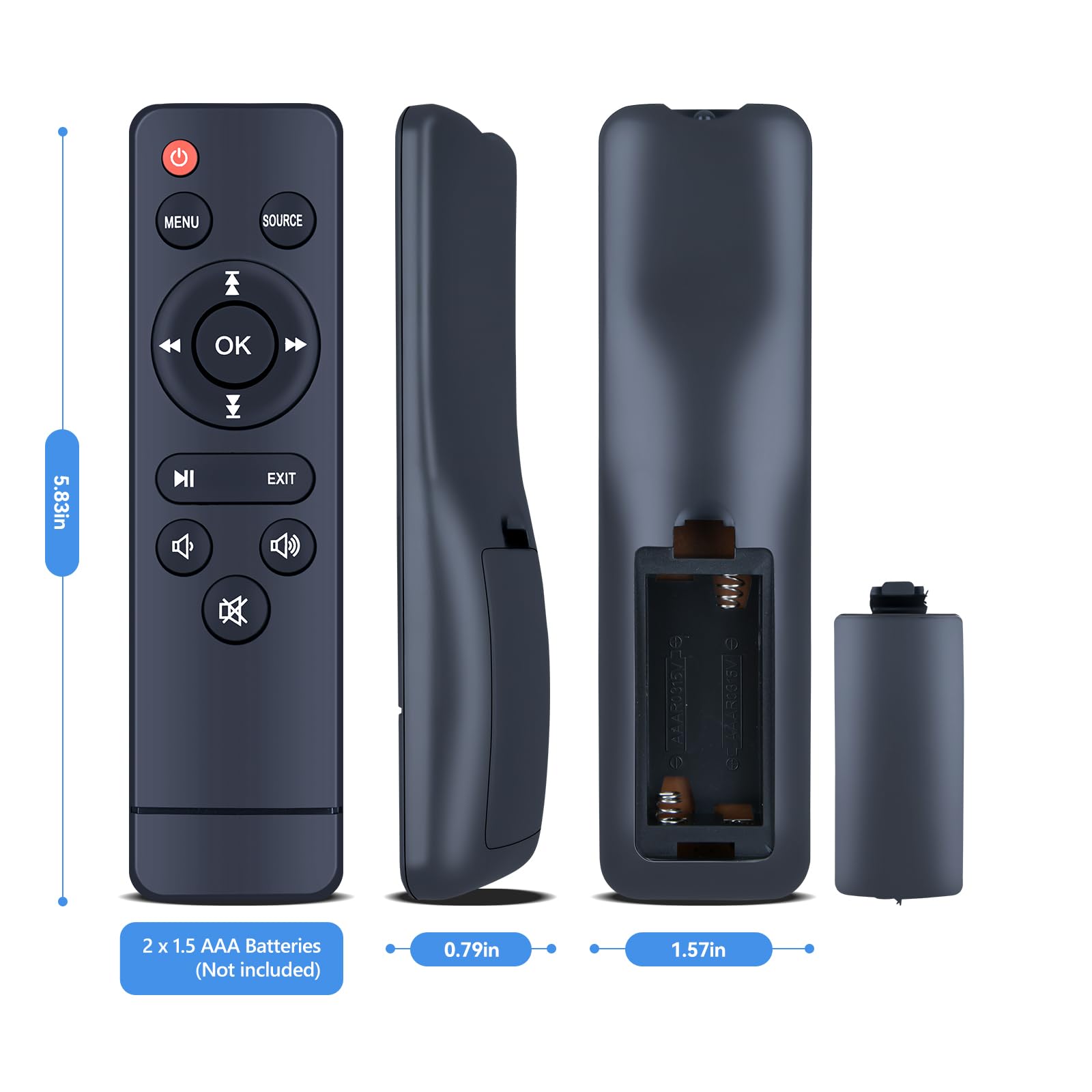 Amazon.com: PZL Replacement Remote Control for TMY Mini Projector