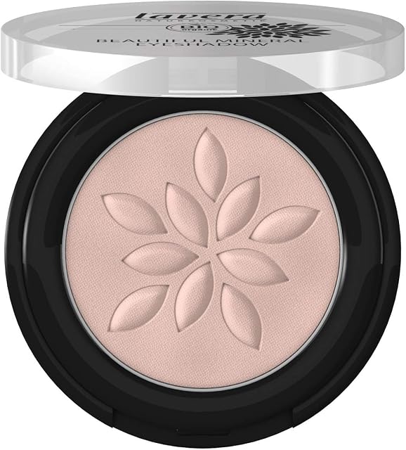 lavera Beautiful Mineral Eyeshadow -Matt'n Yogurt 35- Silky-soft finish & long-lasting colour brilliance  Natural cosmetics Make-up Organic plant ingredients 100% natural make-up (2 g)