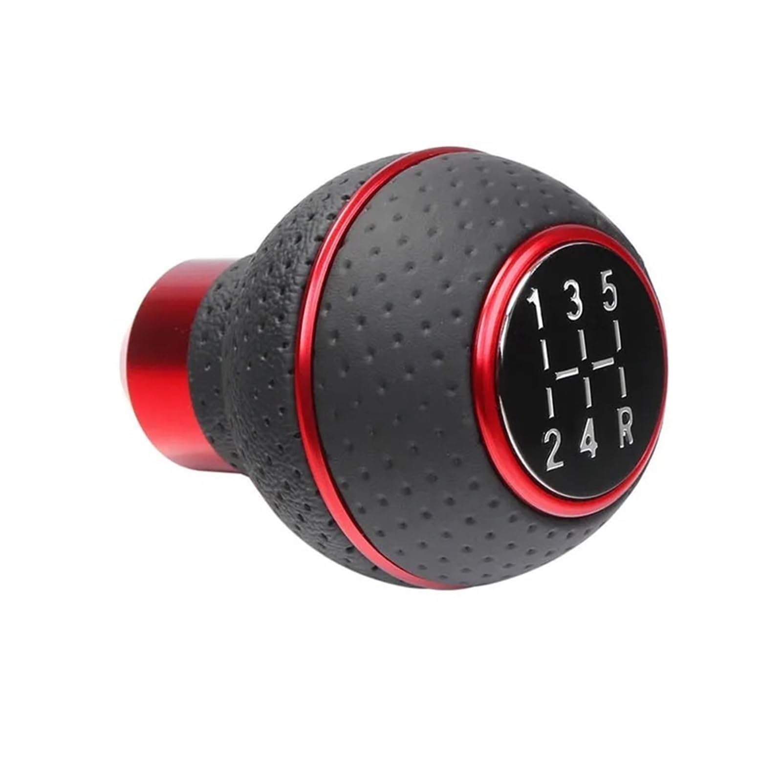SHGUOMSC 5 Speed Gear Shift Knob Leather for Most Manual Cars Trucks SUV