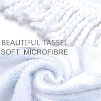 Vista 3 de IcosaMro Toalla de playa redonda de microfibra tropical, manta de playa con hojas de palma, toalla de playa ligera para niños, mujeres, hombres