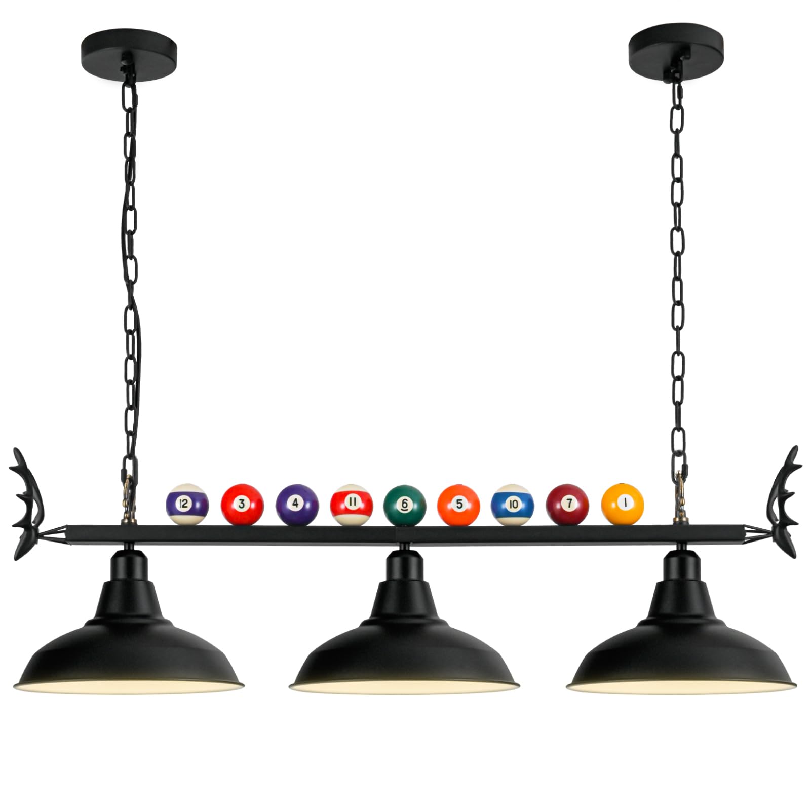 ビリヤード照明　ランプ Amazon.com: LuoliiTa Pool Table Light, Billiard Light for 7' 8' 9