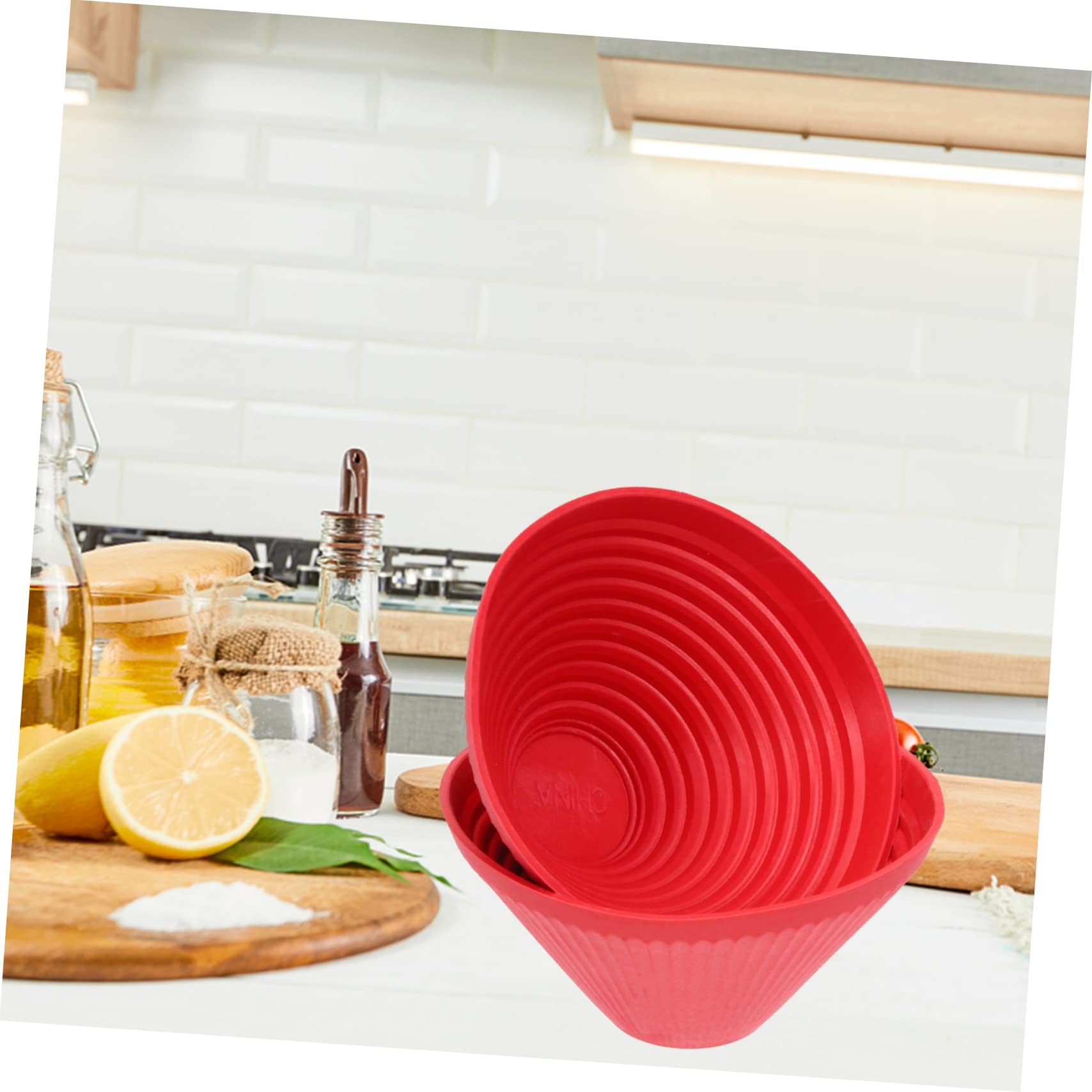 SOLUSTRE 6Pcs Rubber Jar Opener Gripper Pads Multi Purpose Kitchen Tool for Easy Jar Opening Heat Insulation and Non Slip Design for Weak Hands and Tight Containers