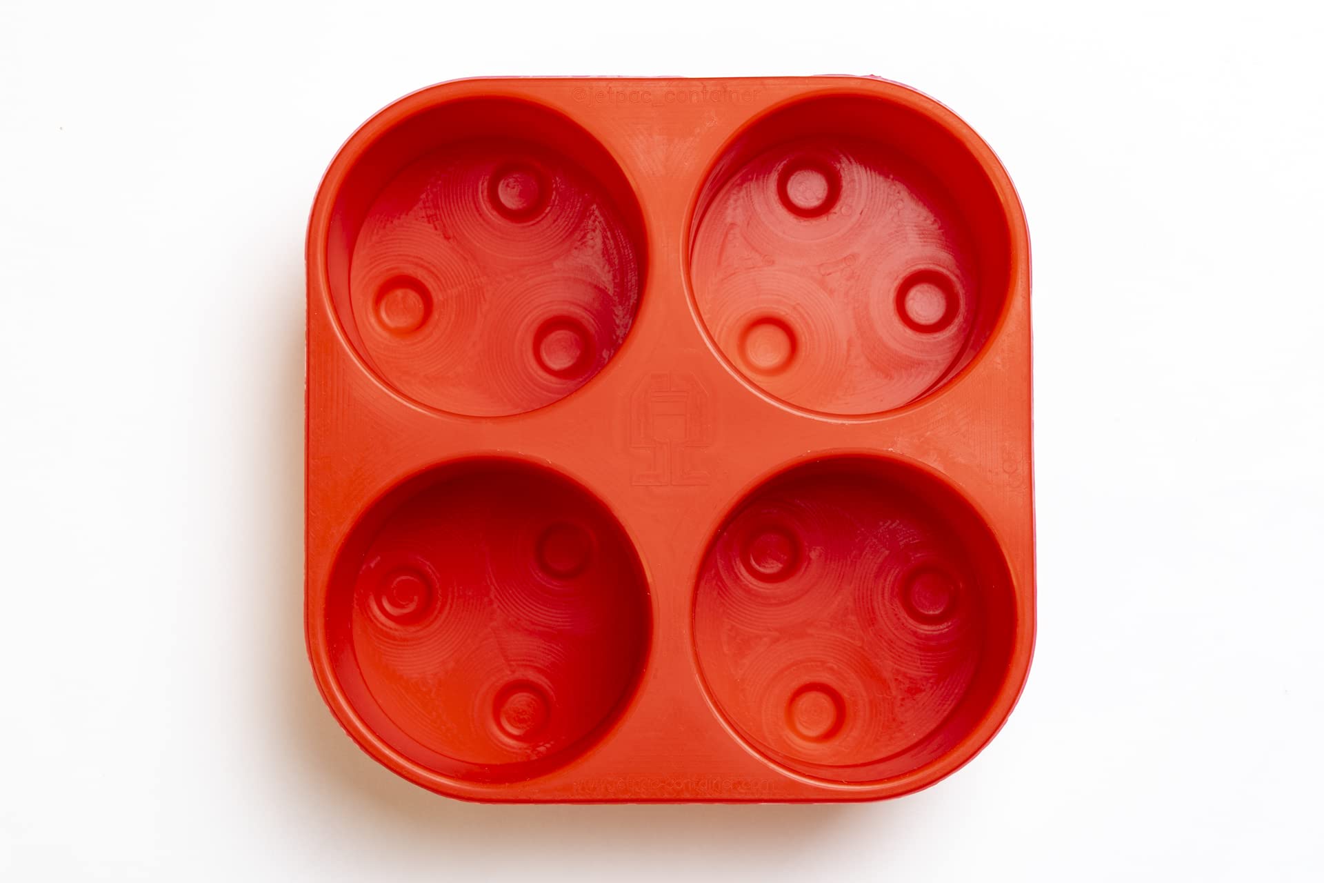 Jetpac ContainerPremium 4 Cavity Silicon Moulds. for ice Cream Production and Storage.