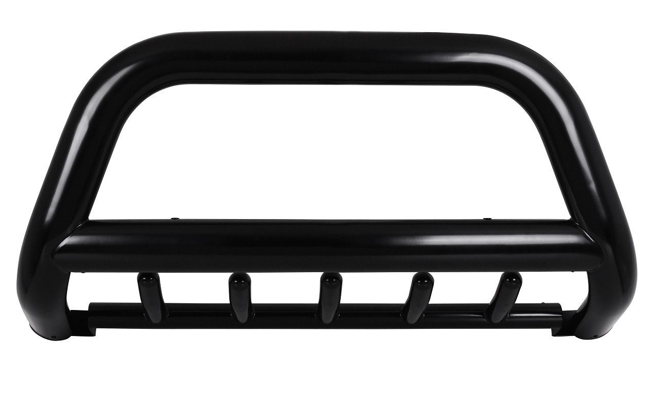 Barra di protezione anteriore Hansen Styling Parts NERA ø89mm con protezione antincastro, omologazione CE/ABE, compatibile con VW Amarok (2010-2020)