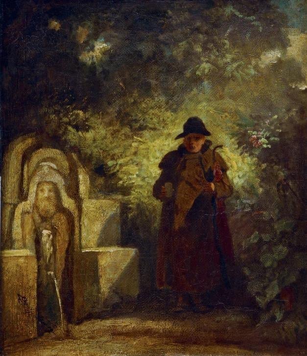 Lienzos modernos carteles impresiones Carl Spitzweg decoración pared 60x90