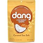 Sponsored ad from DANG. "Caramel Coconut Chips Made with Coconut Sugar." Shop DANG.