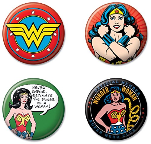 Ata-Boy DC Comics Originals Wonder Woman Assortment #1 Set of 4 1.25