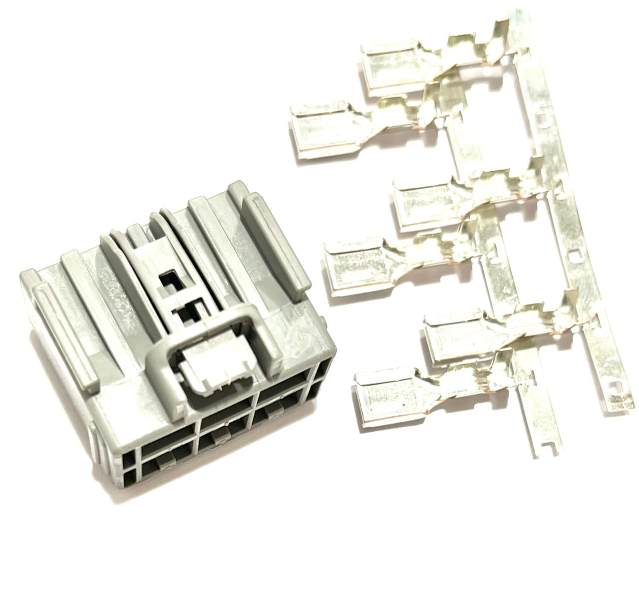EDS Genuine OEM New Replacement Connector & terminals for WPT363 WPT-363 / 3U2Z-14S411-HEA
