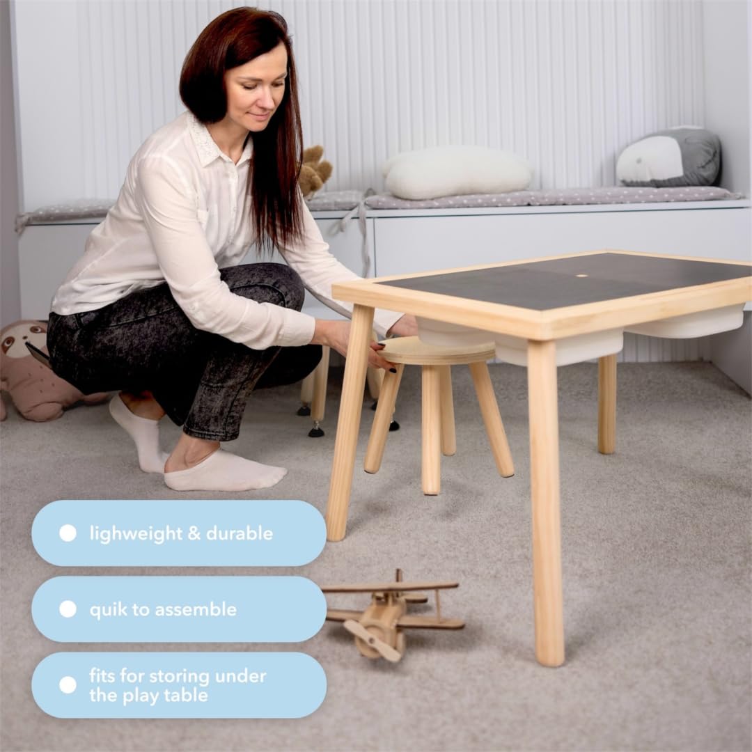 Kids Kabinet - Houten speelgoed - houten dieren - houten auto's - balanceerspellen - Kids Kabinet
