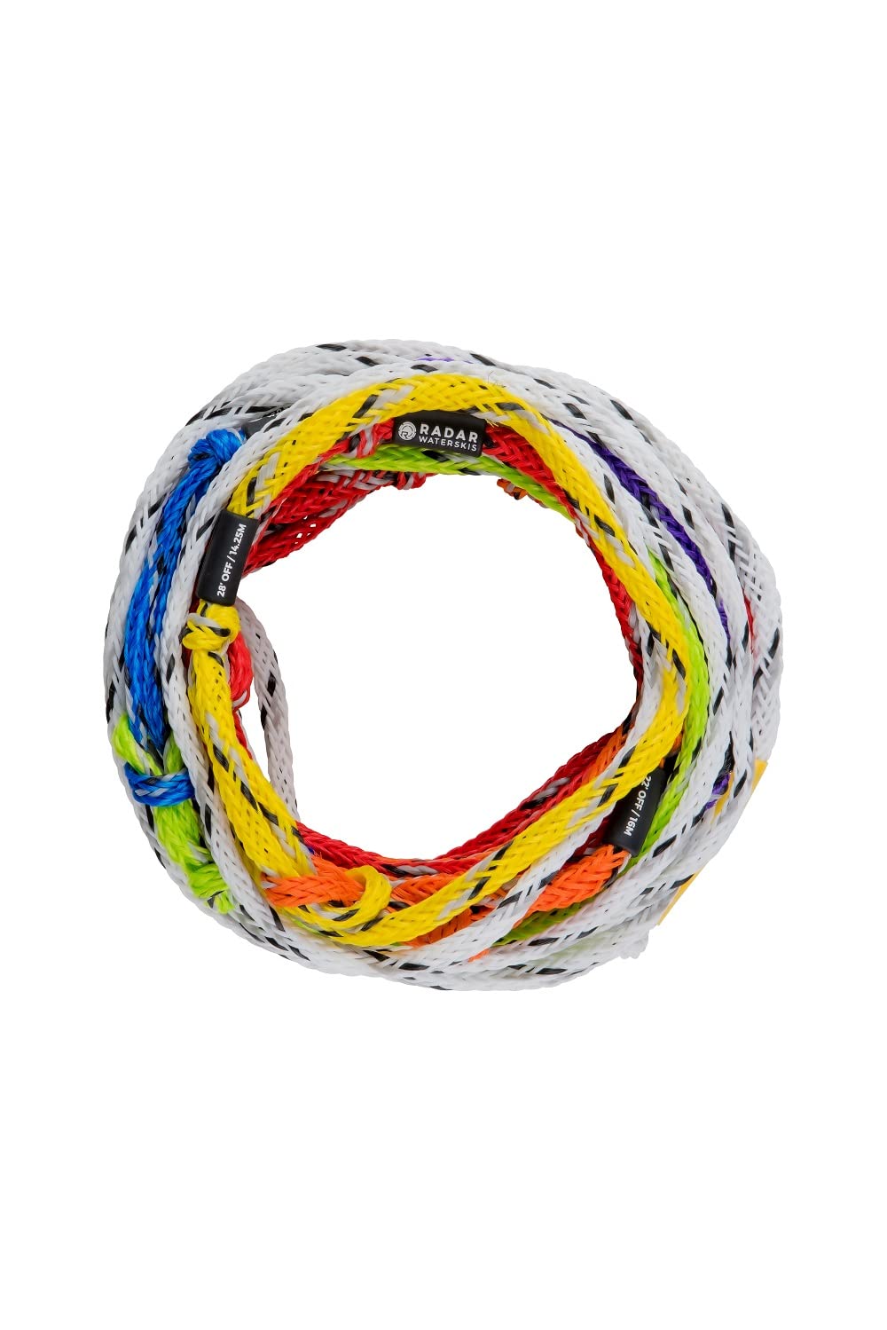 Radar Vapor - Looped 9-Section Mainline Rope - Tournament Colors