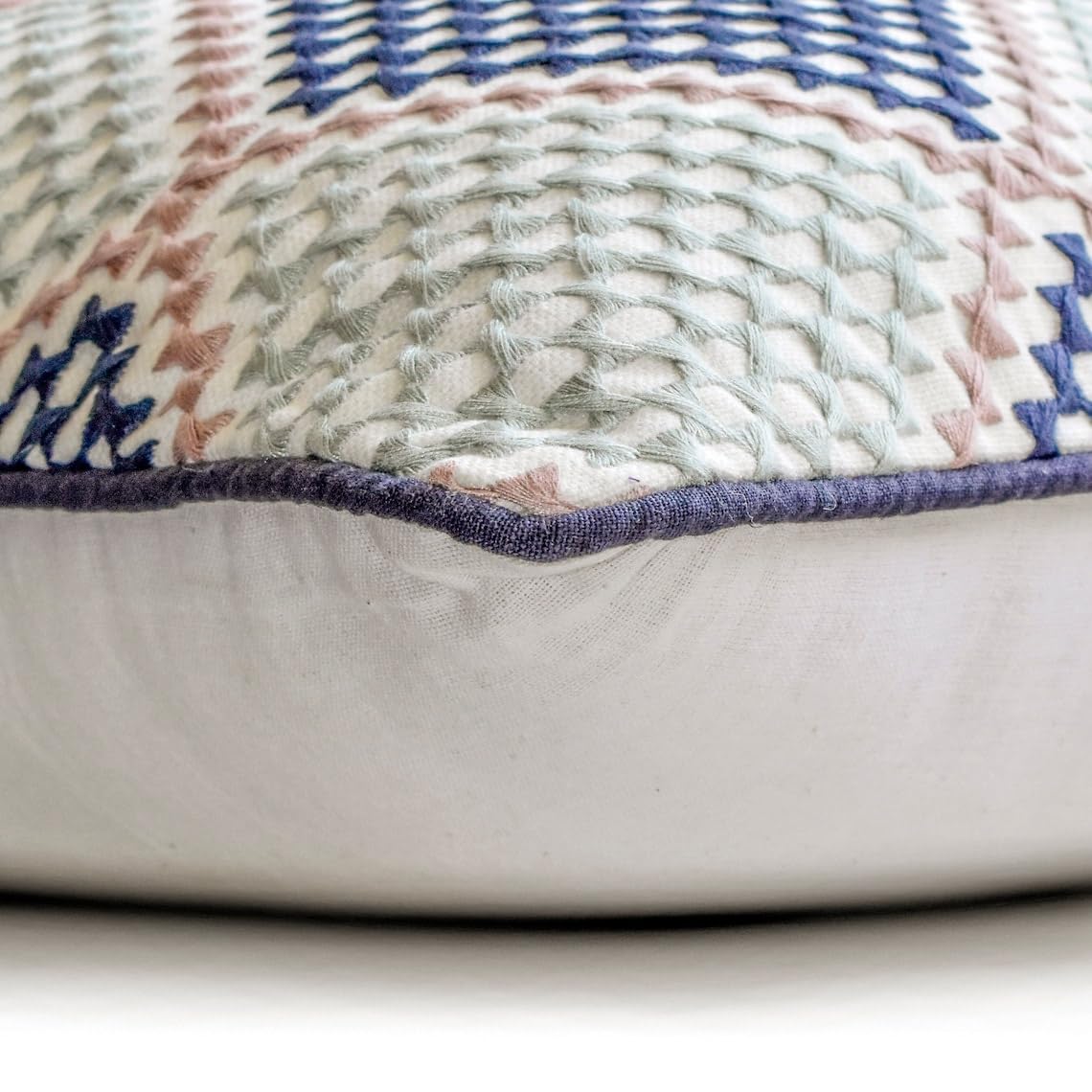 HWY 50 Set di 2 federe decorative per cuscini da divano, 45 x 45 cm, in