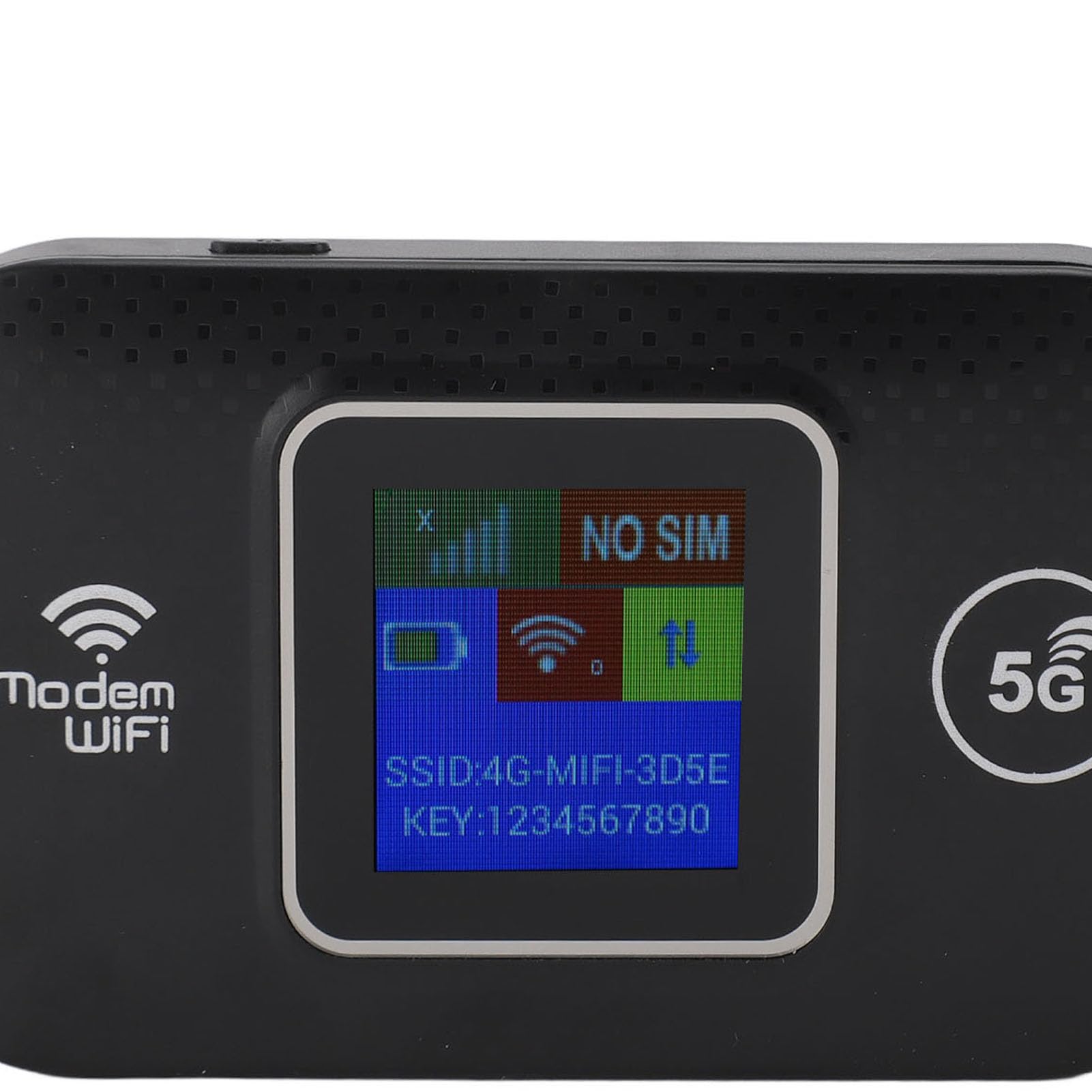 Routeur WiFi Mobile, WiFi Portable pour Les Déplacements, Routeur 4G LTE, Hotspot WiFi, Appareil à Emporter avec Vous, Connexion 300 Mbps/s de 10 Appareils en Même Temps