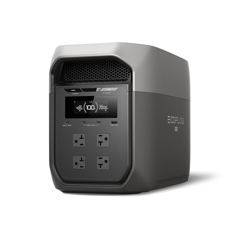 EcoFlow DELTA 3 ポータブル電源 1500W 1024Wh Amazon.co.jp: EcoFlow ポータブル電源 DELTA 3 Max 2048Wh大