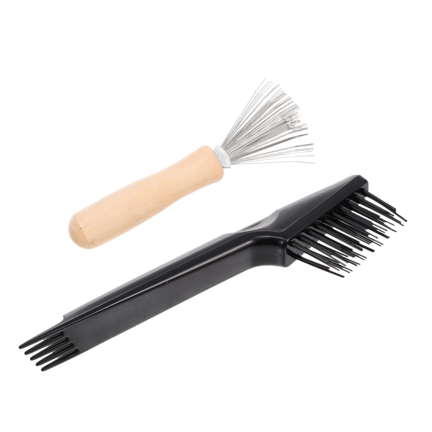 Gogogmee 2pcs Hair Brush Cleaners Detangler Comb Cleaner Tool for Wet or Dry Hair Easy to Use