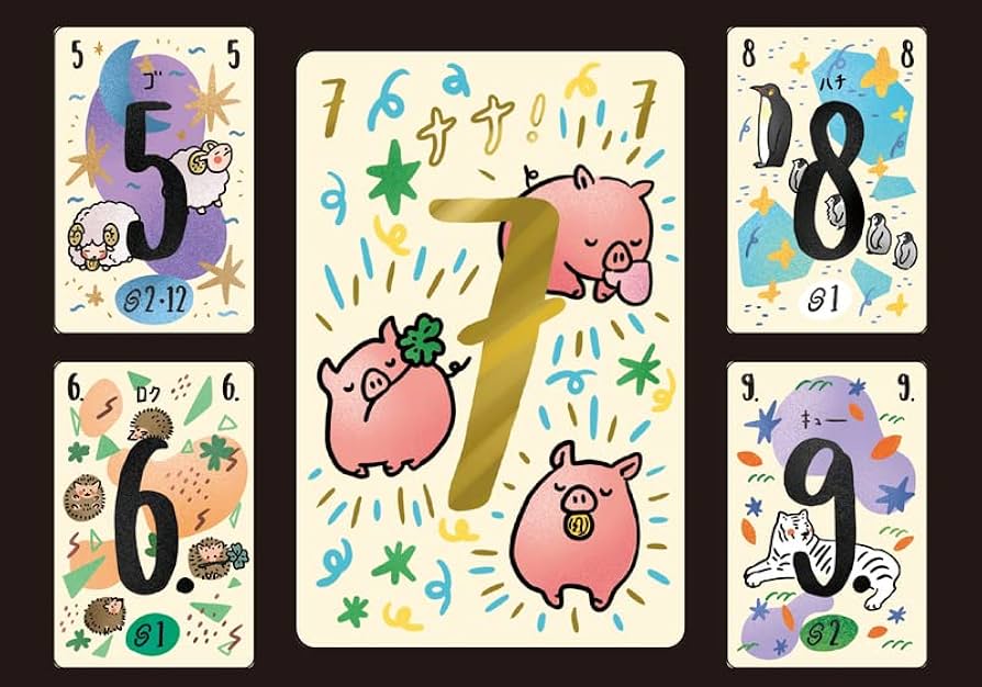 Amazon | Mob+ ナナカードゲーム 第3版(2-5人用 15-30分 6才以上