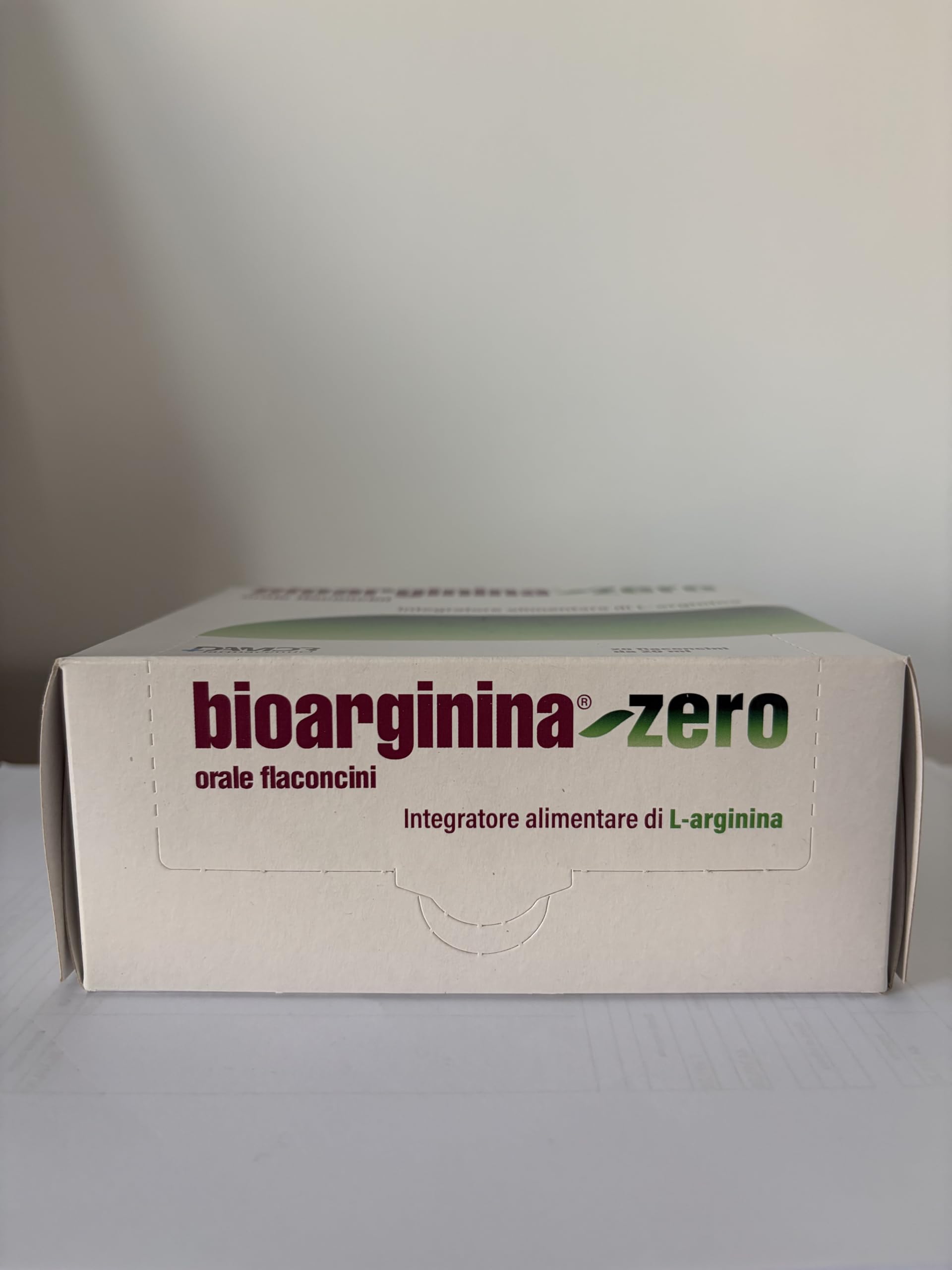 Damor - Bioarginina Zero Orale 20 Flaconcini - Integratore Alimentare di L-Arginina Senza Saccarosio