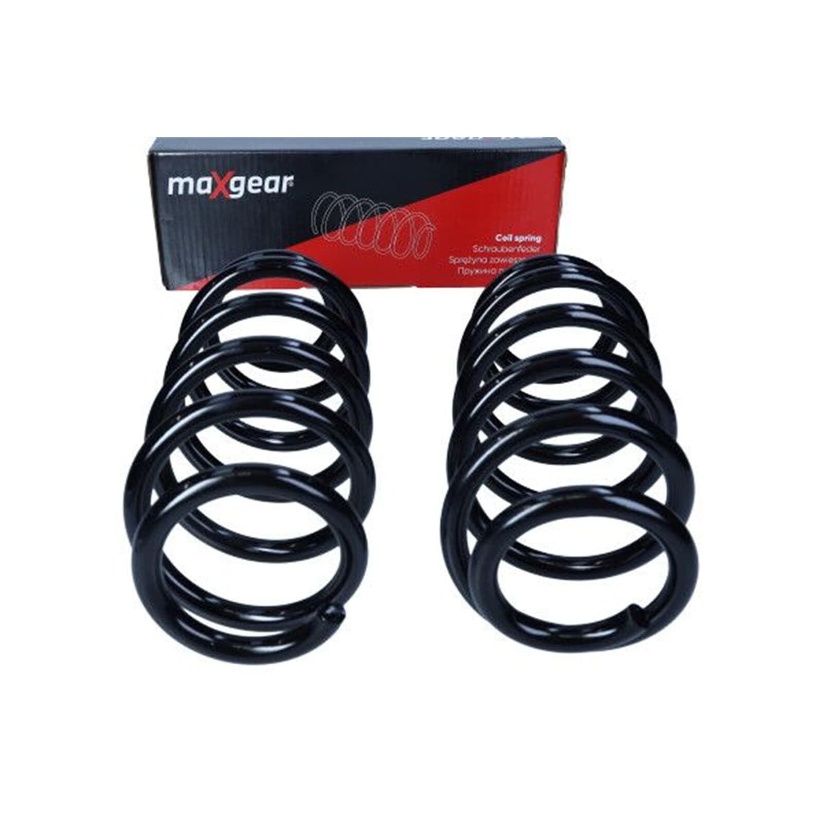 2X Maxgear Fahrwerksfedern Federn hinten | 2x 60-0984D Kompatibel mit Avensis Kombi (_T27_)
