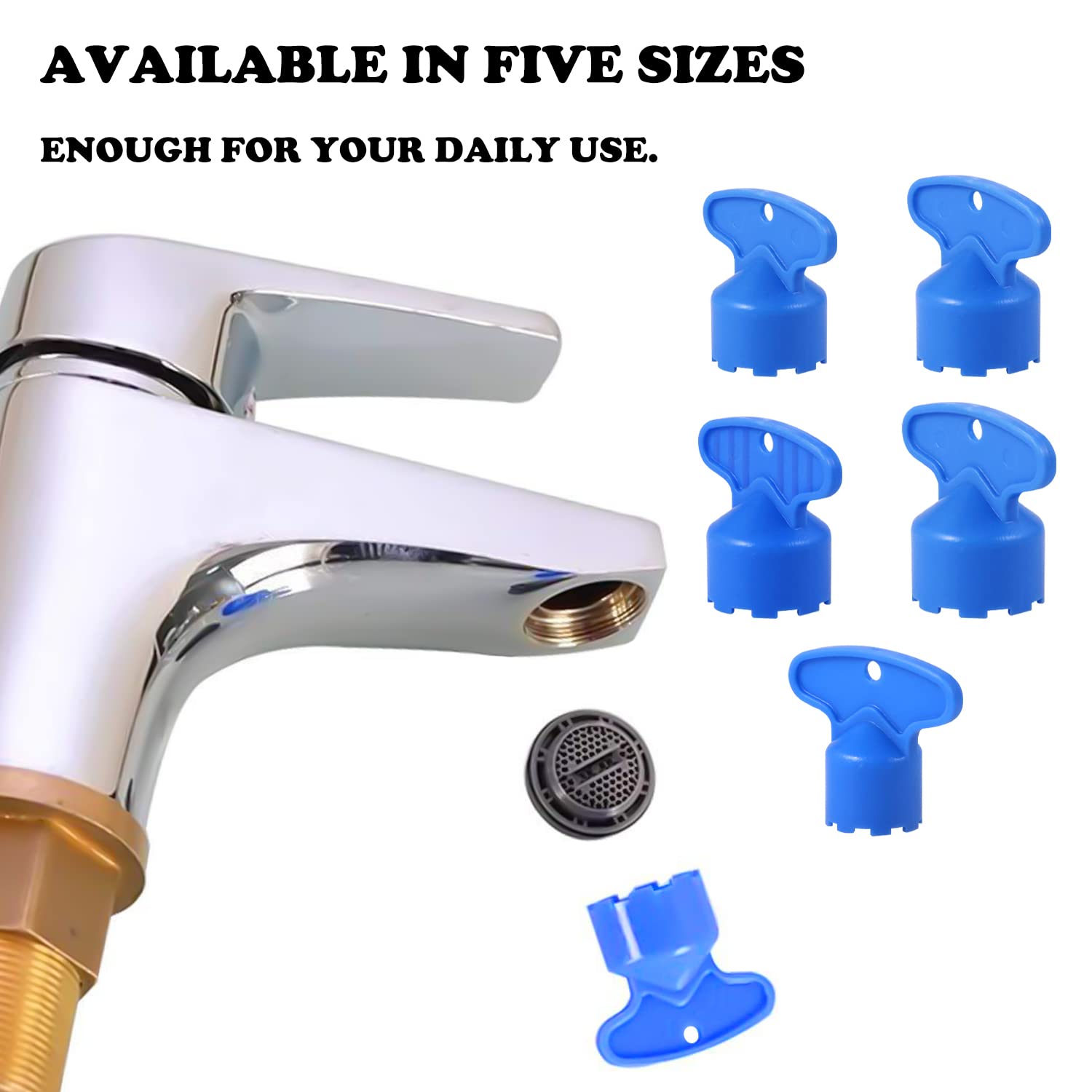 Sink Faucet Aerator Faucet Aerator Removal Tool - 10-in-1 Key For ...