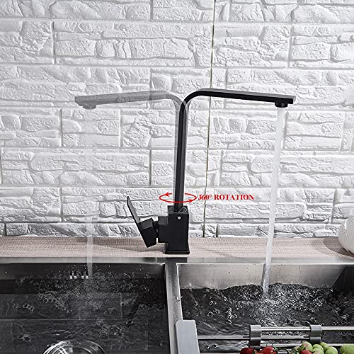 Mitigeur de cuisine grue avec pommeau de douche intégré - 4