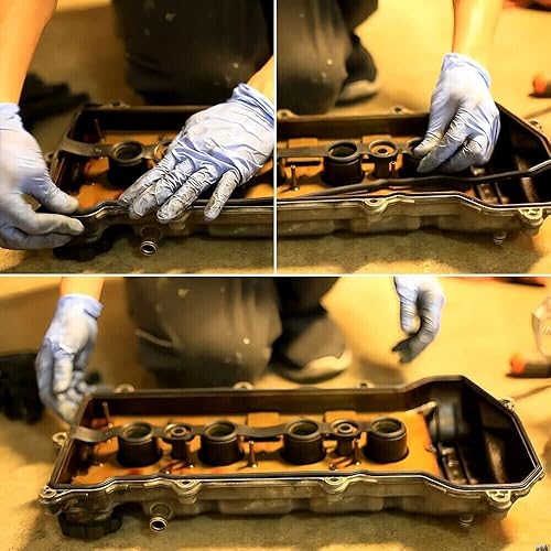 Miniatura 6 de AUCERAMIC VS50542R Junta de cubierta de válvula de motor para Toyota Corolla 2000-2008 2000-2005 Toyota Celica 2003-2008 Pontiac Vibe 2000-2002