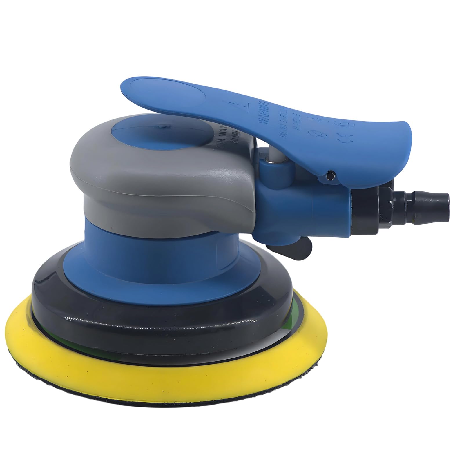 Fromceo Blue Portable Air Sander Eccentric Polisher For Automobile Waxing Repairing Pneumatic Automotive