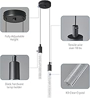 Vista 147 de Kitchen Island Lighting Modern Light Fixture Kitchen Island Pendant Light Dimmable LED Chrome Mini Pendant Lighting Dinning Room Living Room Chrome