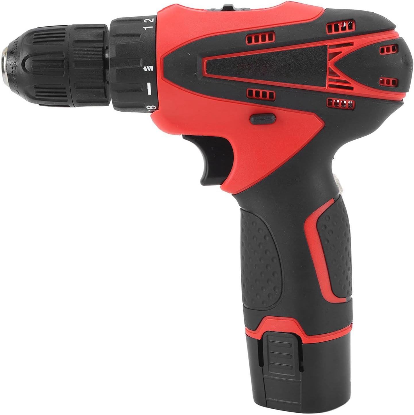 Electric Screwdriver Cordless Rechargeable 2 Variable Speed Tool with LED Light 12V