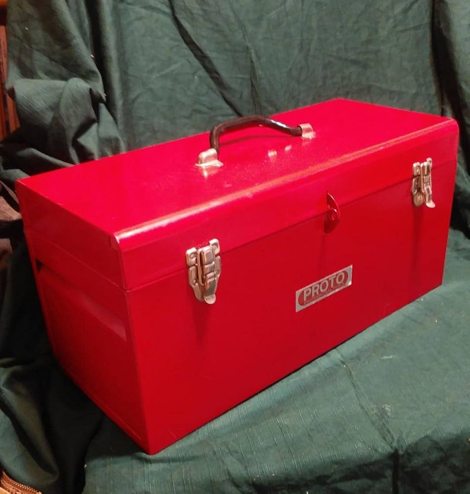 Amazon.co.jp: Proto metal tool box (made in USA) The inner tray is