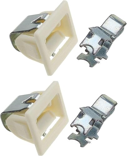 NUEVO (2 unidades) WE1M1011 GE Hotpoint - Kit de pestillo para puerta de secadora WE1X1192 WE1M536 + Todos los modelos en descripción