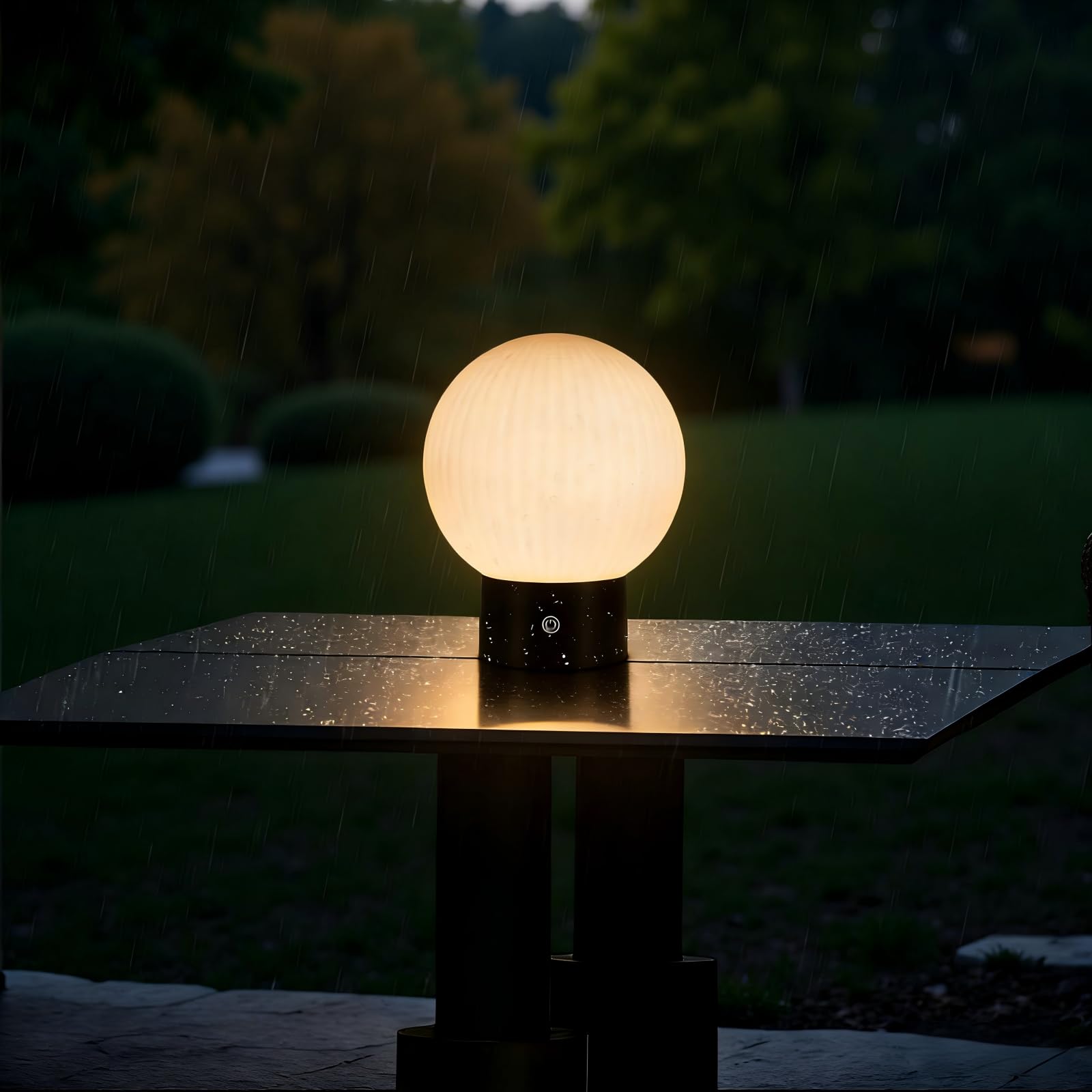 Lámpara de Mesa LED Inalámbrica, Lámpara de Noche con Batería - Color Blanco