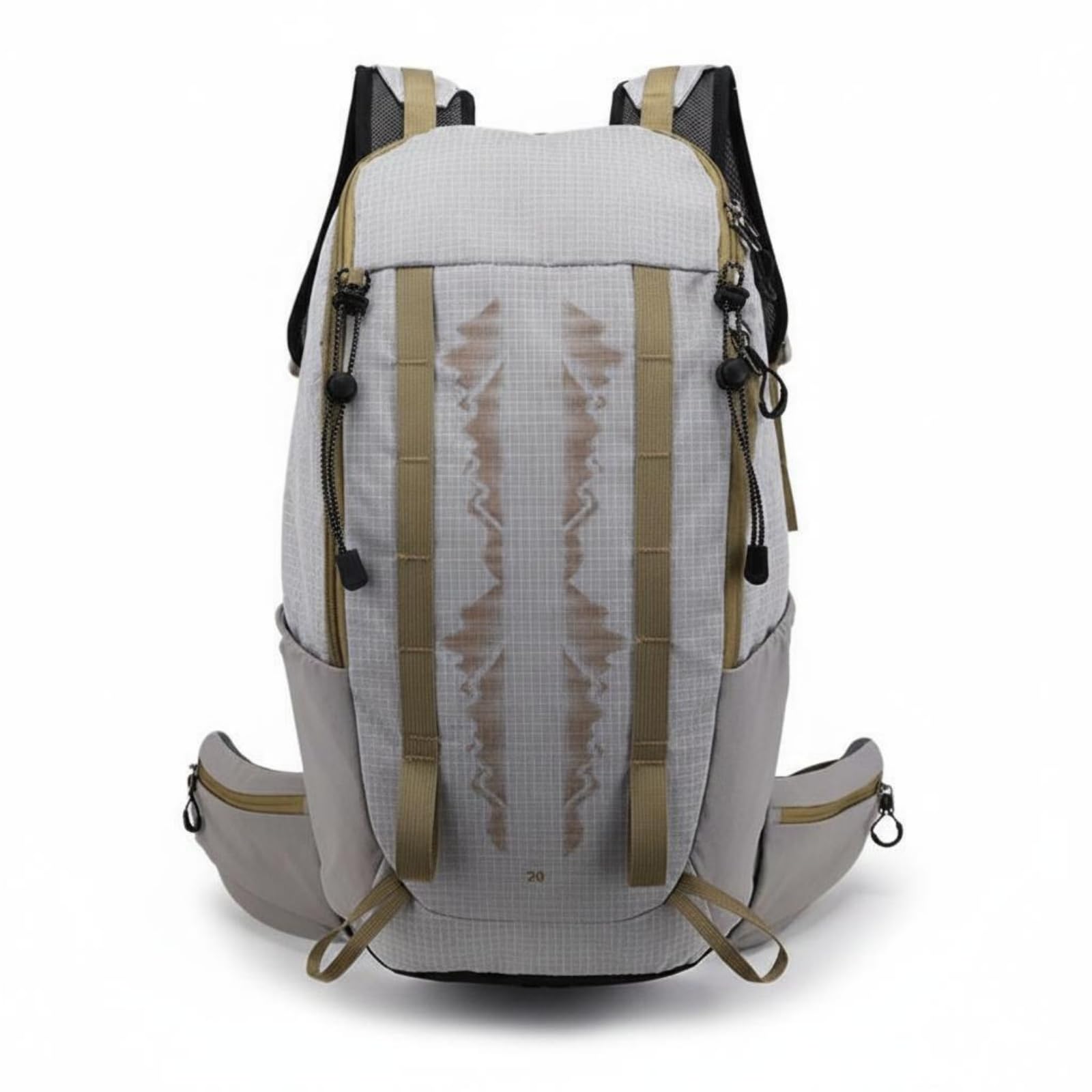 Enakshi® Hiking Backpack Large Capacity Lightweight Travel Backpack Long-Lasting Waterproof Hiking Pack, Khaki|Sporting Goods | Outdoor Sports | Camping & Hiking | Hiking Backpacks | Backpacks-picture-17