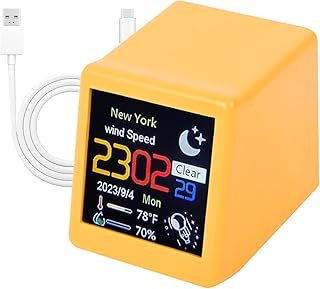 Wetterschutz, , digital, wetterfest, wiederaufladbar, mit Datum und Zeit, Smart Alarm Control, tragbares Desktop-Gerät für Indoor/Outdoor