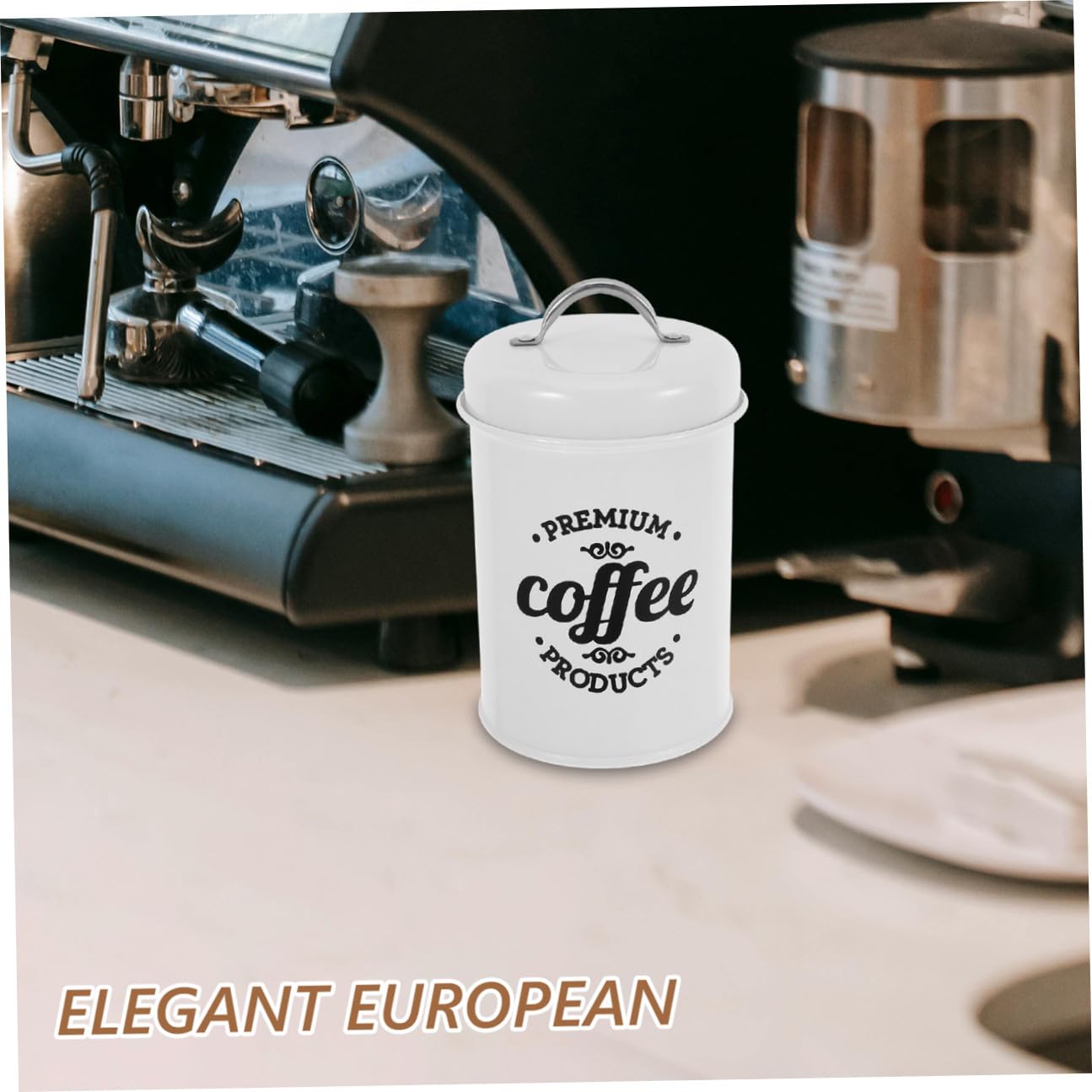 ULTECHNOVO 3 Sätze Teiliges Set Luftdichte Vorratsdosen für Kaffee Tee und Robuste Aufbewahrung aus Küche Organizer für Snacks und Süßigkeiten Europäische Design