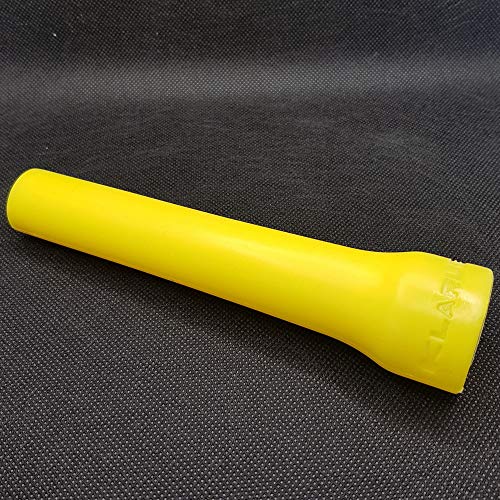 CONO DE SEÑALIZACIÓN de Silicona UNIVERSAL 30mm & 40mm (Linternas 25mm a 45mm) | Color amarillo, rojo, blanco para señalización al aire libre (Diametro 30 mm, AMARILLO)