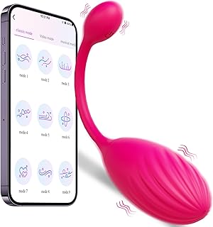 Kaiagame Remote Control Vibrator Remote Vibrator App, Long Distance Vibrator App Controlled Vibe Bluetooth Sex Toy Couples Remote Control Vibe, Couples Vibrator Phone Controlled Vibrator Adult Toy