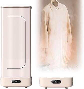 800w Automatic Ironing Machine Steam Drying Machine Travel Irons 360 Hot Air Circulation/240min Intelligent Timer