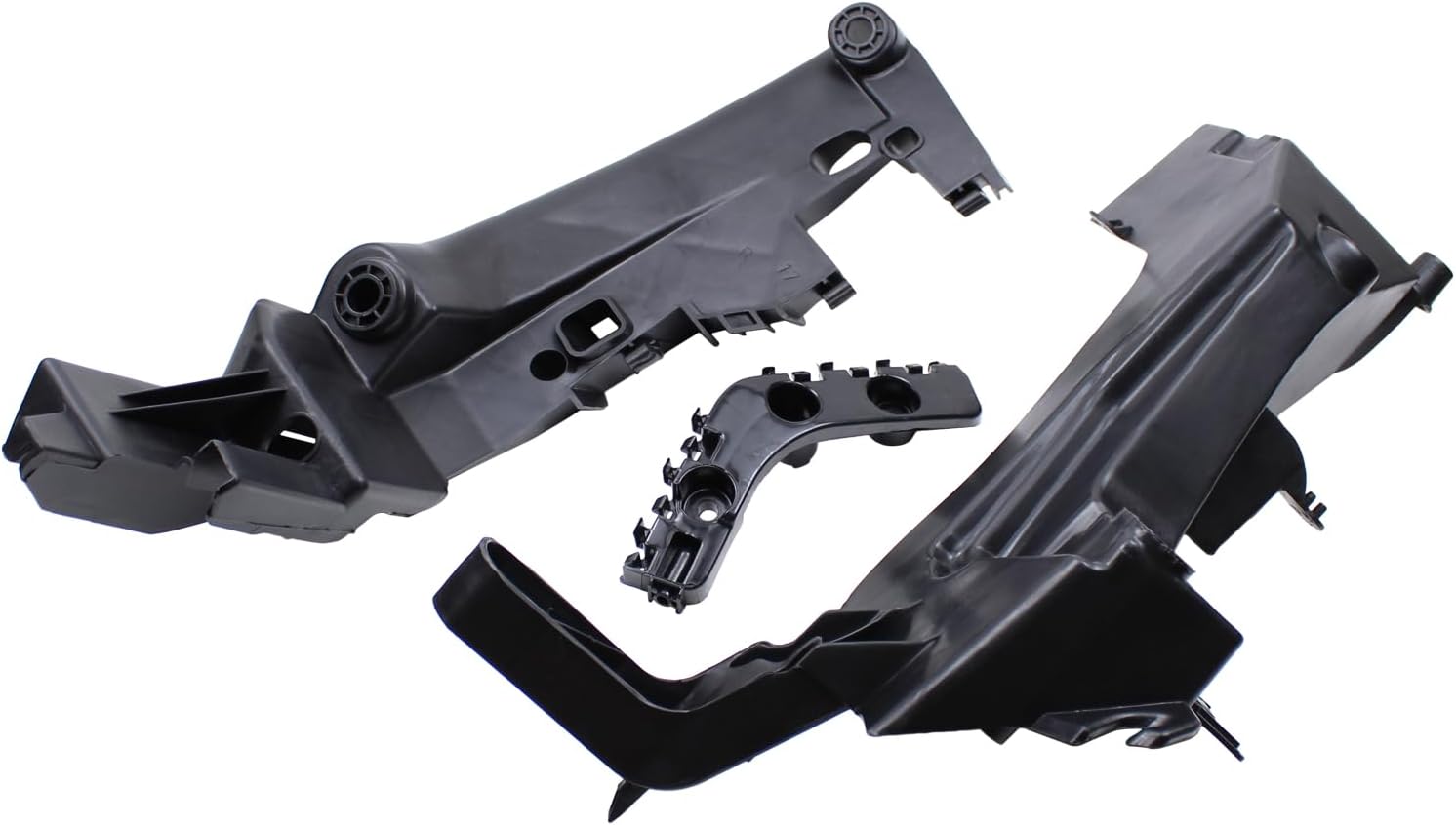 motoku front passenger side headlight bracket and bumper bracket fascia bracket for jeep grand cherokee 2016-2021, grand cherokee wk 2022