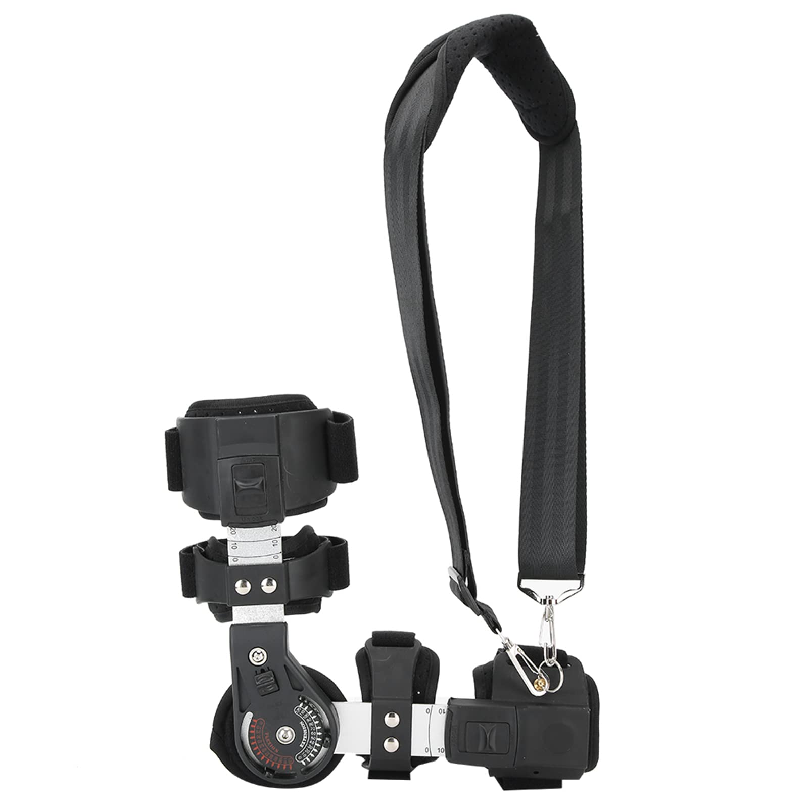 Attelle de coude, attelle de soutien de réadaptation de fracture du coude respirante réglable attelle de coude universelle avec attelle de stabilisation de fronde pour bras droit