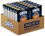 Quaker Dipps Granola Bars - Peanut Butter, Multi-Pack, 5 Bars, 156g (Pack of 12)