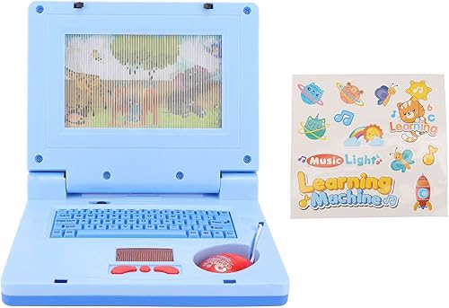 GOWENIC Computadora portátil de juguete de exploración para niños computadora educativa interactiva para niños con 20 actividades de aprendizaje y